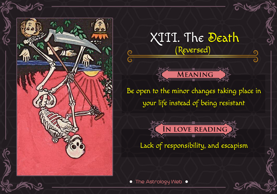 The Death Tarot: Meaning In Upright, Reversed, Love & Other Readings | The Astrology Web