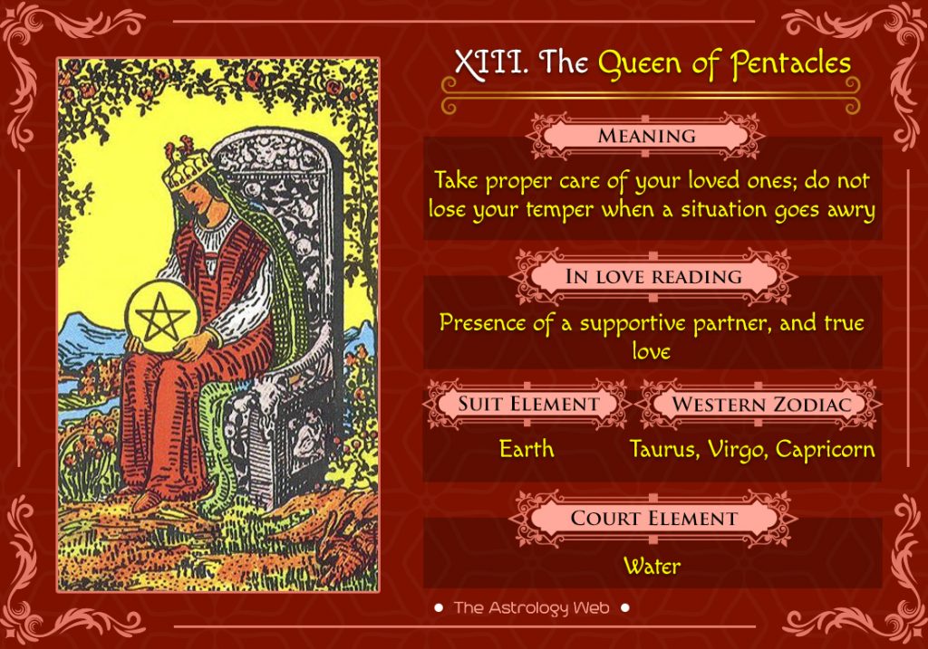 The Queen of Pentacles