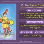 The Two of Pentacles
