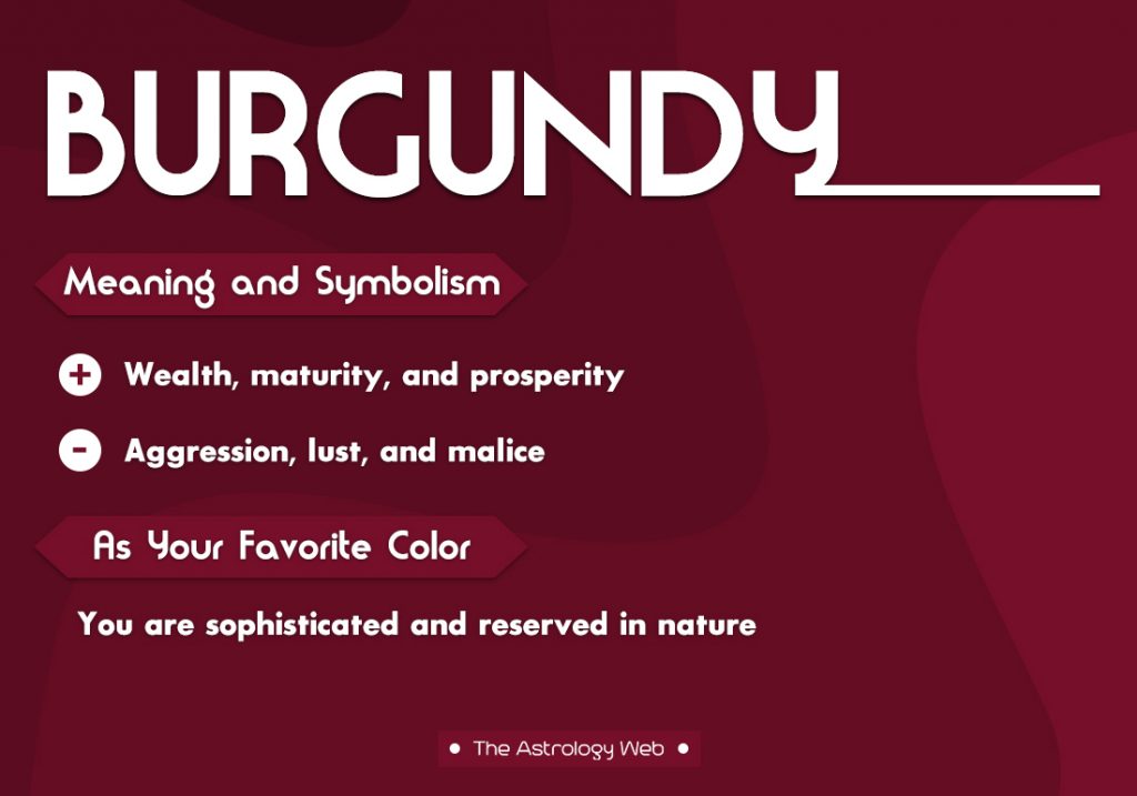 Burgundy Meaning Symbolism Favorite Color