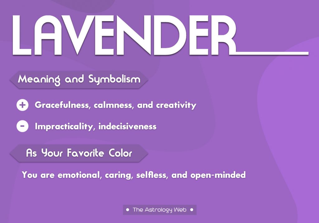 Lavender Meaning Symbolism Favorite Color