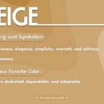 Beige Meaning Symbolism Favorite Color