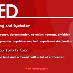 Red Meaning Symbolism Favorite Color