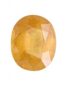 Leo Yellow Sapphire Birthstone