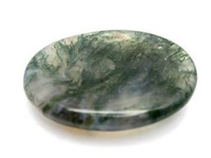 Virgo Moss Agate Birthstone